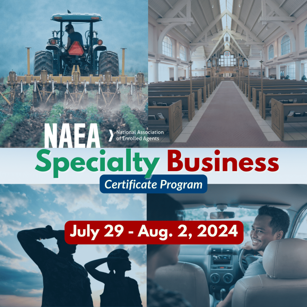Specialty Business Certificate July 29 - August 2, 2024